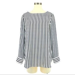 BANANA REPUBLIC Vertical Stripe Blouse